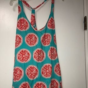 Twisted Orange Boutique Top.